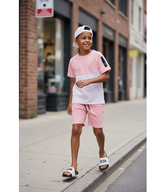 Zomer Set - Coral/Wit