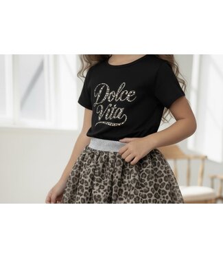 Dolce Vita T-Shirt - Zwart