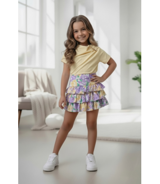 Rozen Rokje & ChiQue Body  - Geel