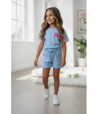 NY Short Set  - Blauw