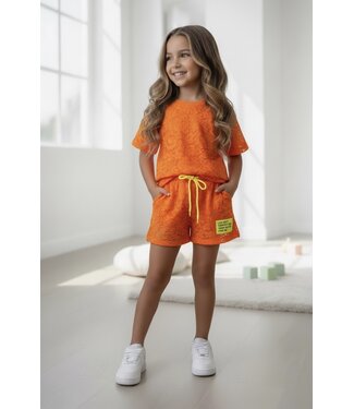 Your Perfect LACE Short Set - Oranje