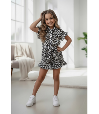 Draakjes en Boefjes Leopard Jumpsuit (Verzenddatum 2 april)