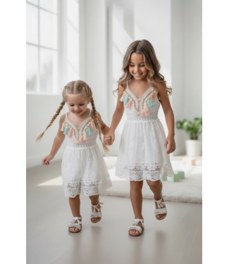 Flawless Ibiza Dress - Wit