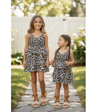 Layered Leopard Dress