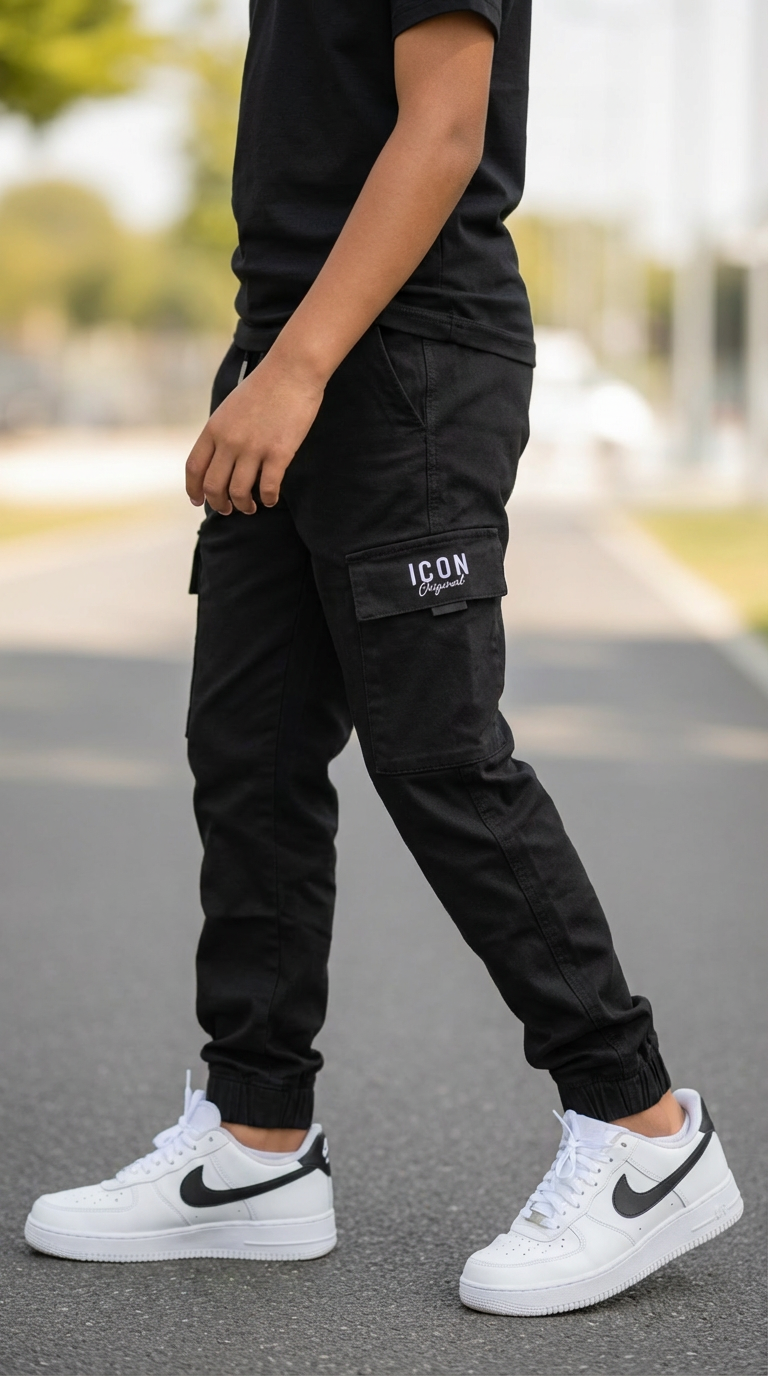 Icon Cargo Jogg - Zwart
