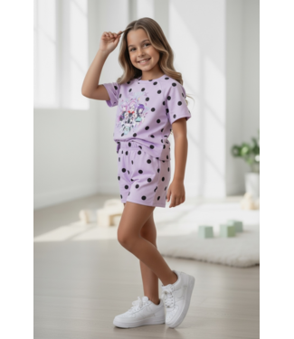 Draakjes en Boefjes K-Pop Demon Hunters Dots Set - Paars