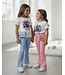 Draakjes en Boefjes K-Pop Demon Hunters Flared Set & Tasje - Licht Roze