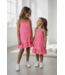 Neon Leopard Dress - Roze