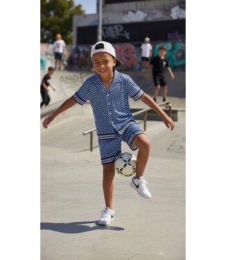 Zomer Set - Blauw/Zwart