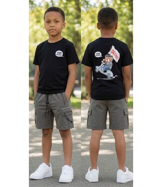 Icon Cargo short Set - Zwart