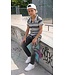 Polo shirt - Zwart/Grijs