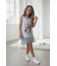 K-Pop fringe jurkje - Blauw
