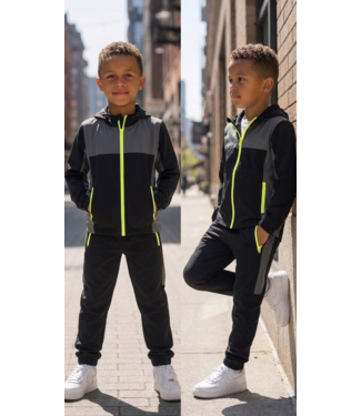 Trainingsset - Grijs/Geel