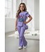 Draakjes en Boefjes K-Pop Demon Hunters ruffle Flared Set & Tasje - Paars
