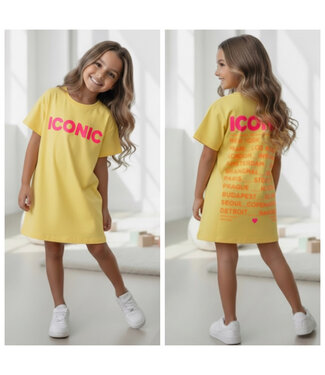 Iconic Shirt Dress  - Geel