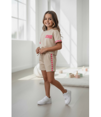 Soho Short Set  - Beige