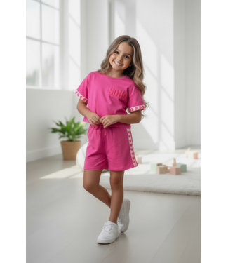 Soho Short Set  - Donker Roze