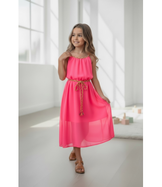 Summertime Dress - Fuschia