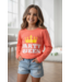 Draakjes en Boefjes Party Queen Longsleeve - Coral