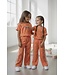 Leopard Stripe Set - Oranje