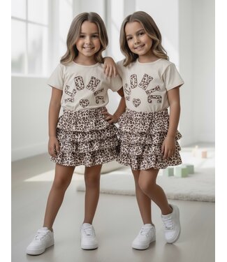 Leopard Iconic Set - Beige