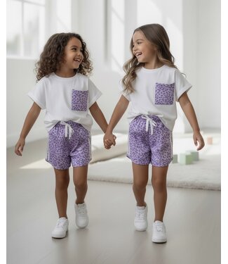 Leopard Love Lila Set