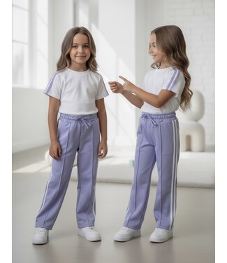 Sporty Lila Lounge Set