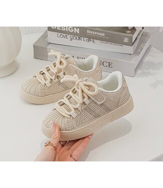 Like A Diamond Sneakers - Beige