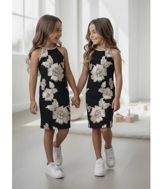 Goldy Flower Summer Dress