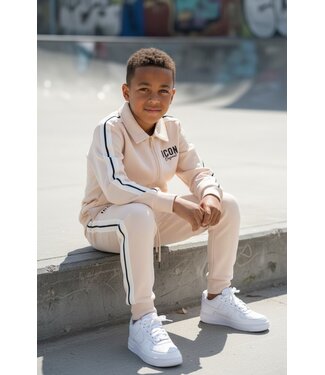Icon Polo Joggingset - Beige