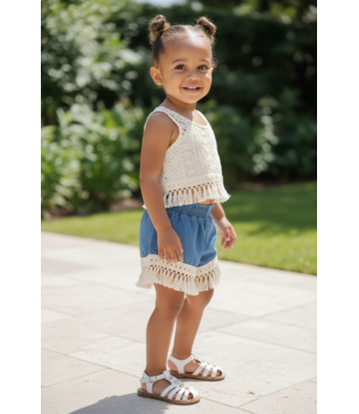 Denim & Lace Zomer Setje