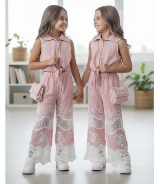 Sweet Blossom 3-Delig Set - Roze
