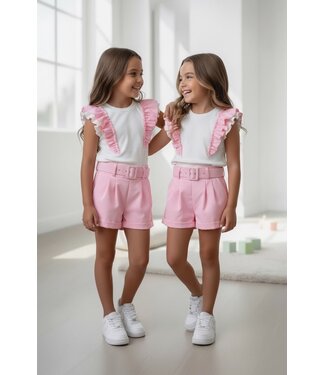 My Fave Ruffle Set - Roze