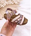Leopard Sandalen - Roze