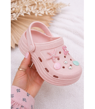 Sea Life Clogs - Roze