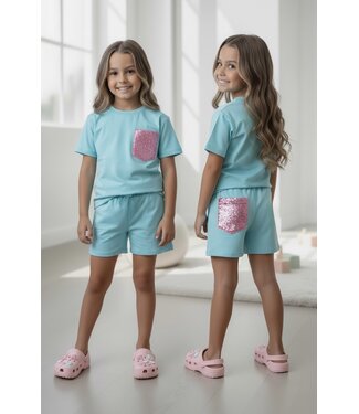 Bling Bling Pocket Set - Turquoise