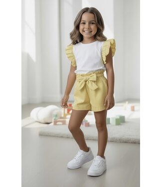 Dreamy Ruffle Set - Geel