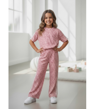 Amore Leopard Set - Roze