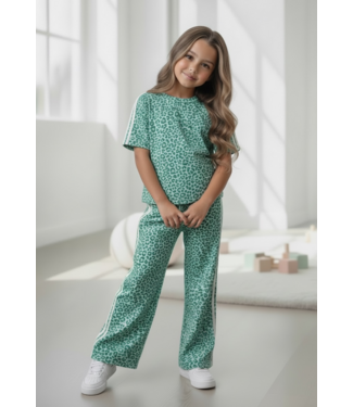 Amore Leopard Set - Mint