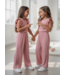 Draakjes en Boefjes Plisse Jumpsuit - Licht Roze