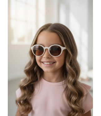 Kinder Zonnebril - Glitter Beige (5-8 jaar)