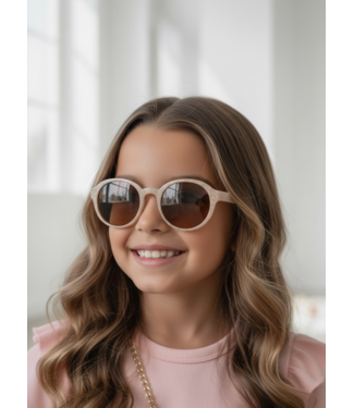 Kinder Zonnebril - Glitter Nude (5-8 jaar)