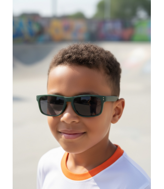 Kinder Zonnebril - Khaki (5-8 jaar)