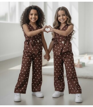Dots Flair Set - Marron