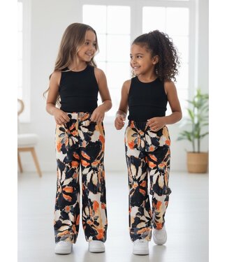 Top & pantalon Set - Zwart