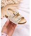 Glitter Sandalen - Goud