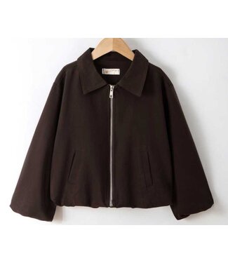Balloon Jacket - Marron   (Verzenddatum 3 sept)