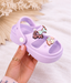 Love Sandalen (Met Jibbitz) - Lila