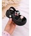 Love Sandalen (Met Jibbitz) - Zwart