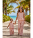 Kanten co-ord set top & broek - Roze  (Verzenddatum 25 mei)